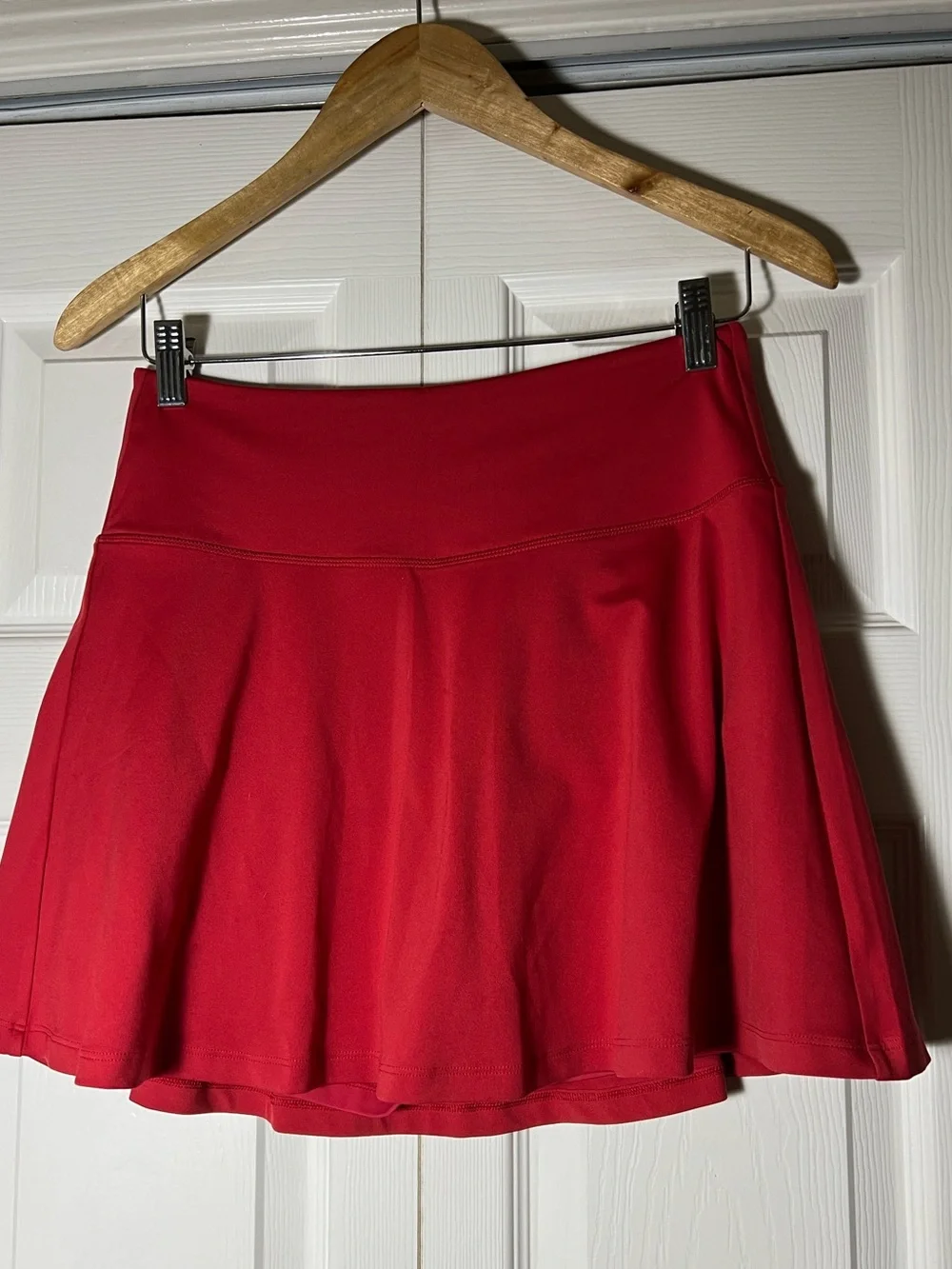 Girlfriend Collective Red Mini Skirt Women’s Large